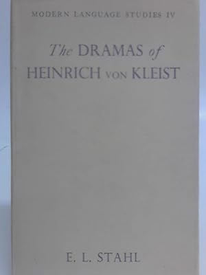 Seller image for The Dramas of Heinrich Von Kleist for sale by World of Rare Books