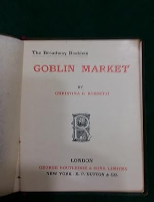 Goblin market The Broadway booklets