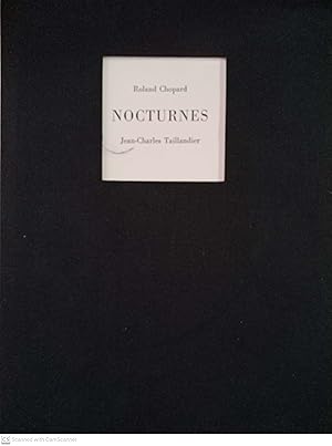 Bild des Verk�ufers f�r Nocturnes (sur po�mes de Roland Chopard) zum Verkauf von Llibres Capra