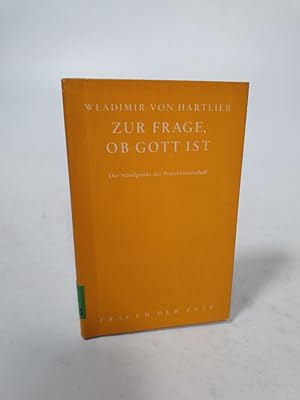 Seller image for Zur Frage, ob Gott ist. for sale by Antiquariat Bookfarm