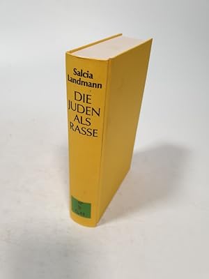 Bild des Verkufers fr Die Juden als Rasse. zum Verkauf von Antiquariat Bookfarm