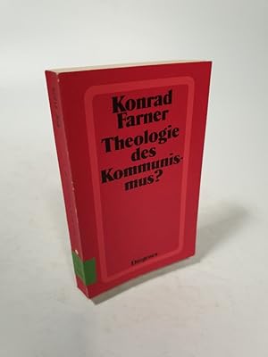 Imagen del vendedor de Theologie des Kommunismus? a la venta por Antiquariat Bookfarm