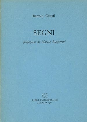 Image du vendeur pour Segni mis en vente par Studio Bibliografico Marini