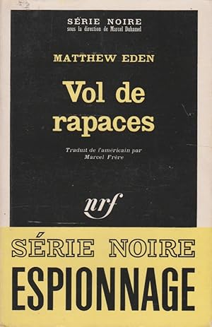 Seller image for Vol de rapaces for sale by The Glass Key