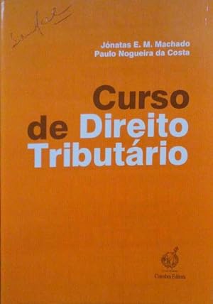 Bild des Verkufers fr CURSO DE DIREITO TRIBUTRIO. zum Verkauf von Livraria Castro e Silva