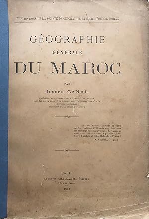 Géographie générale du Maroc