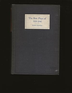 The Best Plays of 1939-1940 (Signed) (June Havoc's book)