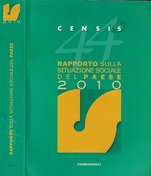 Bild des Verkufers fr 44 Rapporto sulla situazione sociale del paese 2010 zum Verkauf von Biblioteca di Babele