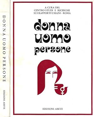 Bild des Verkufers fr Donna Uomo Persone zum Verkauf von Biblioteca di Babele