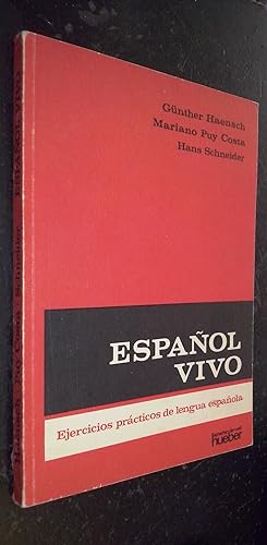 Seller image for Espaol vivo. Ejercicios prcticos de lengua espaola for sale by Librera La Candela