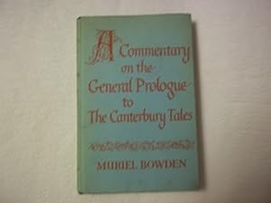 Seller image for A Commentary on the General Prologue to The Canterbury Tales for sale by Carmarthenshire Rare Books