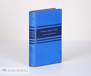 Seller image for GOING, GOING, GONE: AN ASEY MAYO MYSTERY for sale by Oak Knoll Books, ABAA, ILAB