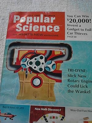 Seller image for Popular Science Monthly [Magazine];Vol. 195 No. 1; July 1969 [Periodical] for sale by The Librarian's Books