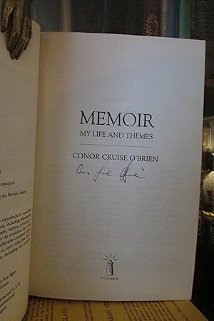 Bild des Verkufers fr Memoir My Life and Themes, SIGNED zum Verkauf von James Howell Rare Books
