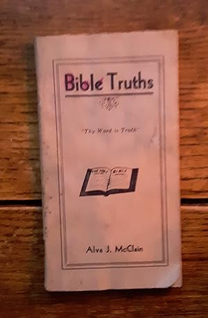 Imagen del vendedor de Bible Truths a la venta por Grandma Betty's Books