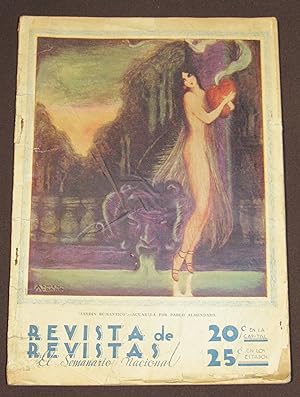 Revista De Revistas. El Semanario Nacional. Num. 1365. Julio 12 de 1936