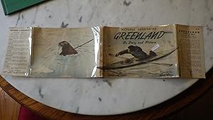 Seller image for GREENLAND IN COLOR DUSTJACKET, 1942, STORY by Bernadine Bailey, Illustrated by Kurt Wiese, CHILDREN Gaily PICTURED GEOGRAPHY in Story & Pictures, , SECOND SERIES, NORTH AMERICA, Natives of this Great Island ARE ESKIMOS. for sale by Bluff Park Rare Books