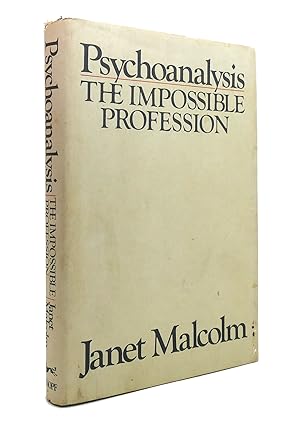 Seller image for PSYCHOANALYSIS The Impossible Profession for sale by Rare Book Cellar