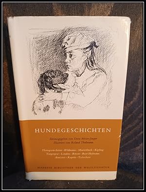 Hundegeschichten. Illustriert von Roland Thalmann.