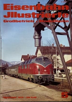 Image du vendeur pour Eisenbahn Illustrierte Grobetrieb Modellbahn Heft 5/1979 (September 1979). mis en vente par Versandantiquariat  Rainer Wlfel