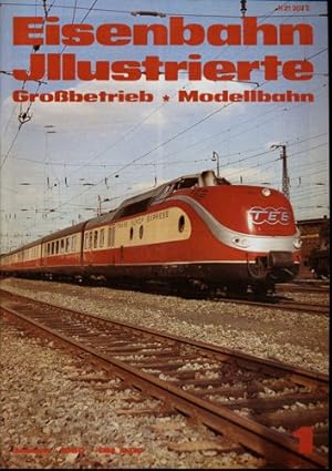 Bild des Verkufers fr Eisenbahn Illustrierte Grobetrieb Modellbahn Heft 1/1980 (Januar 1980). zum Verkauf von Versandantiquariat  Rainer Wlfel