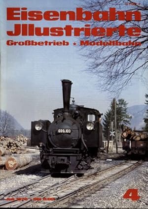 Image du vendeur pour Eisenbahn Illustrierte Grobetrieb Modellbahn Heft 4/1979 (Juli 1979). mis en vente par Versandantiquariat  Rainer Wlfel