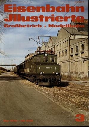 Image du vendeur pour Eisenbahn Illustrierte Grobetrieb Modellbahn Heft 3/1979 (Mai 1979). mis en vente par Versandantiquariat  Rainer Wlfel