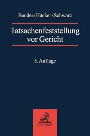 Imagen del vendedor de Tatsachenfeststellung vor Gericht a la venta por Rheinberg-Buch Andreas Meier eK