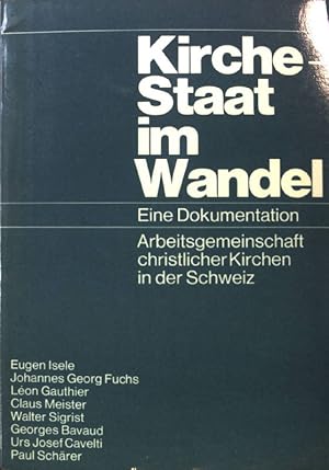 Imagen del vendedor de Kirche - Staat im Wandel; a la venta por books4less (Versandantiquariat Petra Gros GmbH & Co. KG)