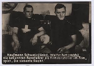 "Kaufmann Schweiz (links). Walter Rütt (rechts)" - Radsport Fahrrad Radrennen Film Kino