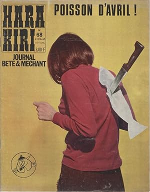 "HARA-KIRI N°68 / Avril 1967" POISSON D'AVRIL / PACHA (Complet / Bon état)