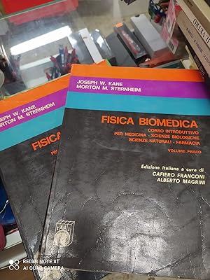 Immagine del venditore per FISICA BIOMEDICA.2 VOLUMI venduto da Libreria D'Agostino