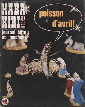 "HARA-KIRI N°87 / Décembre 1968" POISSON D'AVRIL / CONSCRITS (Complet / Très bon état)