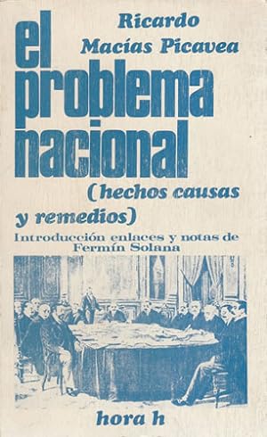 Imagen del vendedor de El problema nacional (Hechos, causas y remedios) a la venta por Librera Cajn Desastre
