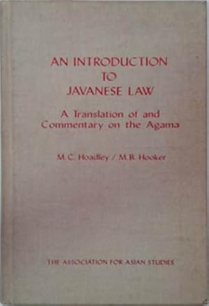 Seller image for Introduction to Javanese Law, An for sale by SEATE BOOKS