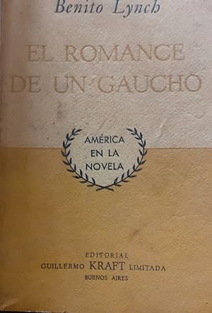 Imagen del vendedor de EL ROMANCE DE UN GAUCHO a la venta por DEL SUBURBIO  LIBROS- VENTA PARTICULAR