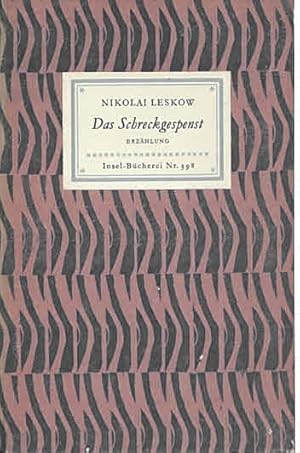 Bild des Verkufers fr Das Schreckgespenst. Erzhlung (IB 398). Deutsch von Gertrud von Bodelschwingh. 31.-40. Tsd. zum Verkauf von Antiquariat & Buchhandlung Rose