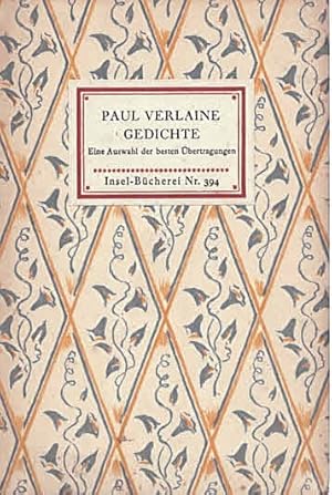 Imagen del vendedor de Gedichte. Eine Auswahl der besten bertragungen (IB 394). Auswahl und Nachwort von Stefan Zweig. 11.-15. Tsd. a la venta por Antiquariat & Buchhandlung Rose