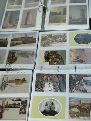 Sammlung von 536 Ansichtskarten - Historische Motive in Reproduktion aus ca. 1985 bis 1995