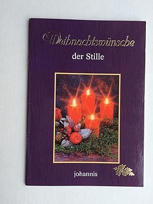 Bild des Verkufers fr Weihnachtswnsche der Stille zum Verkauf von Bildungsbuch