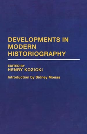 Imagen del vendedor de Developments in Modern Historiography a la venta por AHA-BUCH GmbH