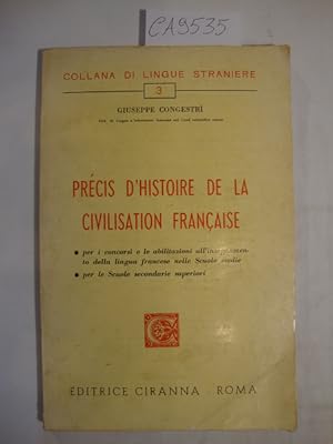 Précis d'histoire de la civilisation française