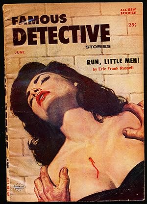FAMOUS DETECTIVE STORIES, June 1956