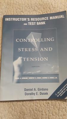 Seller image for Controlling Stress and Tension - Instructor's Resource Manual and Test Bank - 7th Edition for sale by Text4less