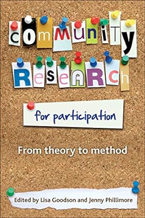 Image du vendeur pour Community Research For Participation: From Theory To Method mis en vente par Libro Co. Italia Srl