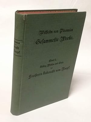 Imagen del vendedor de Leben, Wirken und Ende weiland Seiner Exzellenz des Oberfrstlich Winkelframschen Generals der Infanterie Freiherrn Leberecht vom Knopf. Aus dem Nachla eines Offiziers herausgegeben durch Dr. med. Ludwig Siegrist. Mit Einleitung und Anmerkungen herausgegeben von Karl Noack. a la venta por Antiquariat Dennis R. Plummer