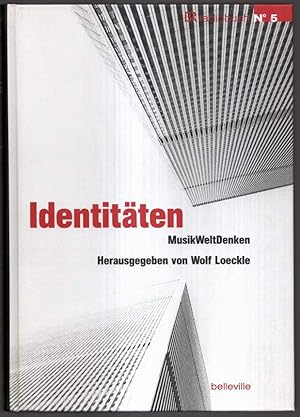 Seller image for Identitten. MusikWeltDenken. for sale by Antiquariat Dennis R. Plummer