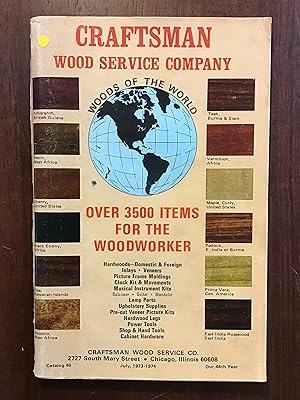 Seller image for Craftsman Wood Service Company Catalog 40 for sale by Shadetree Rare Books