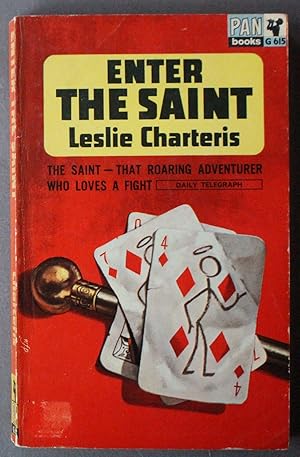 ENTER THE SAINT. ( Pan Book # G615; SAINT (Simon Templar aka the SAINT series; Source for TV, Rad...