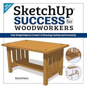 Bild des Verkufers fr Sketchup Success for Woodworkers : Four Simple Rules to Create 3-D Drawings Quickly and Accurately zum Verkauf von GreatBookPrices